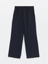 LC Waikiki Elastic Waist Regular Bell-Bottoms Women's Trousers